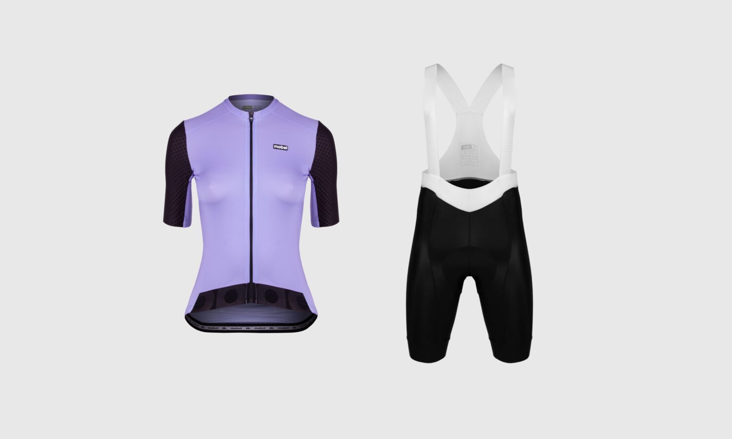 MAILLOT MANGA CORTA S-PRO MALVA MASCULINO + CULOTE CORTO PLAY