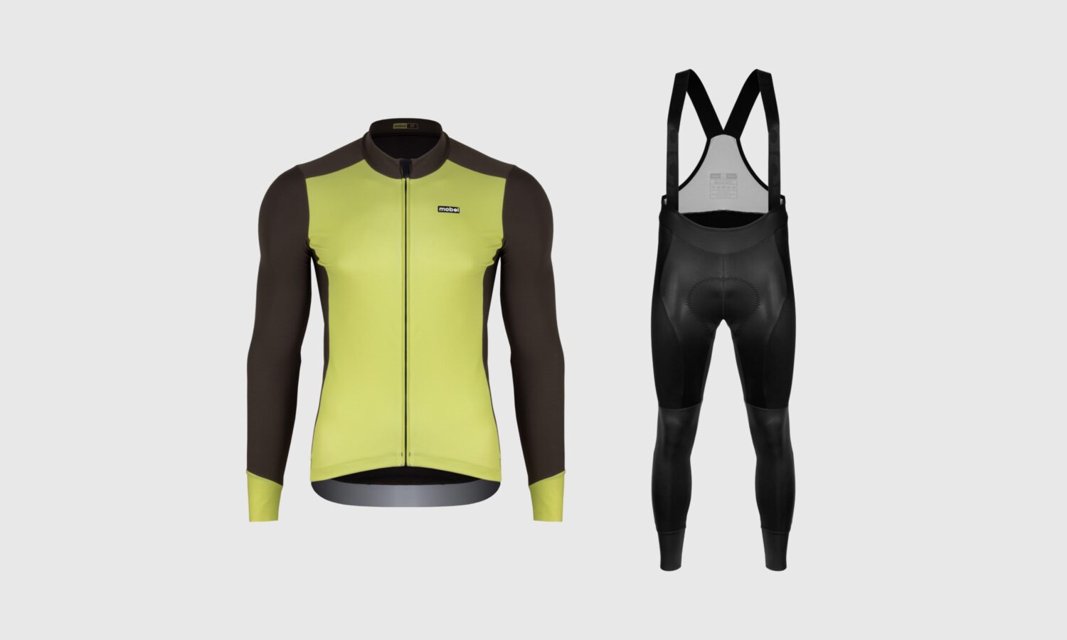MAILLOT MANGA LARGA CIMA KHAKI + CULOTE TERMICO CIMA